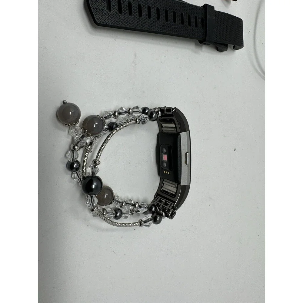 Fitbit Charge 2 Fitness with 2 wrist bands and charger (Read)